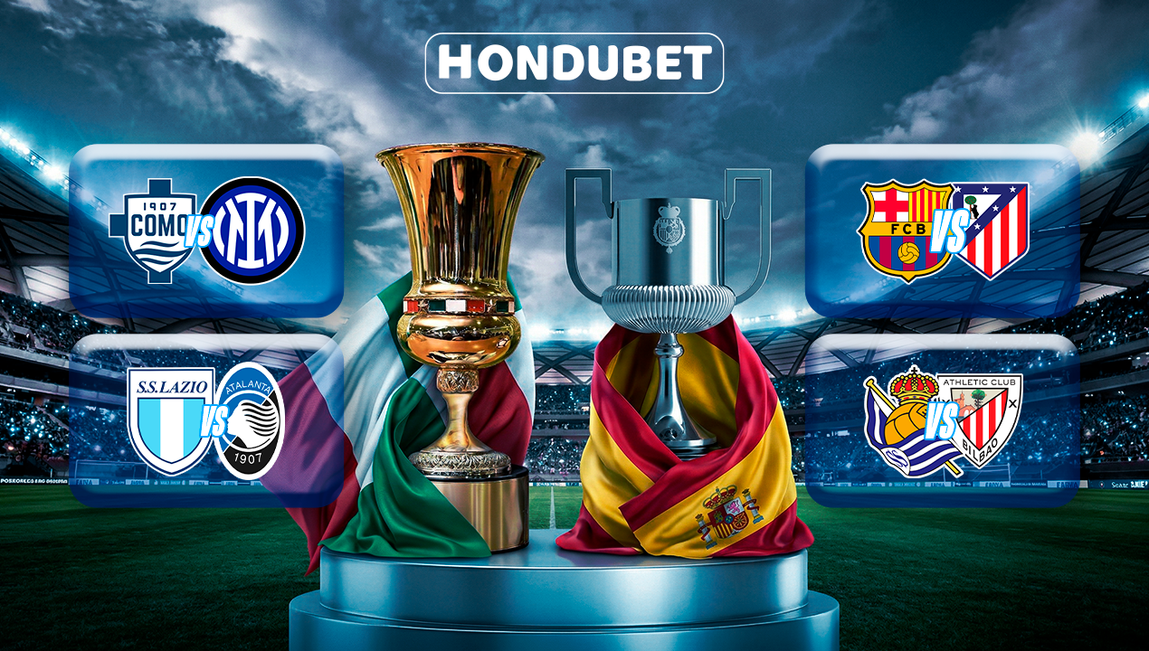 Semifinales de Copa del Rey y Copa Italia