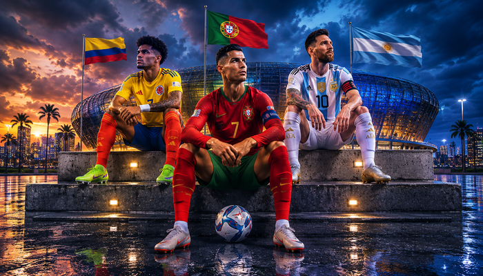 Finaliza la fase de grupos: juegan Portugal - Colombia y Argentina