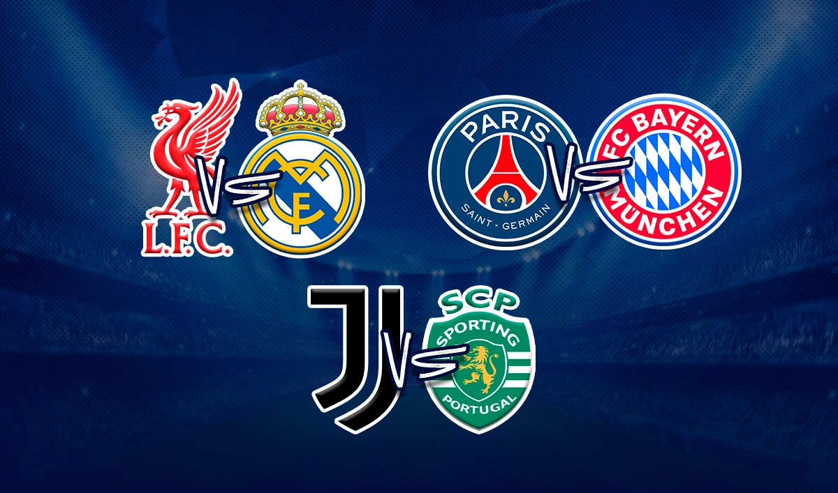 Liverpool-Real Madrid y Bayern-PSG se juega en Hondubet