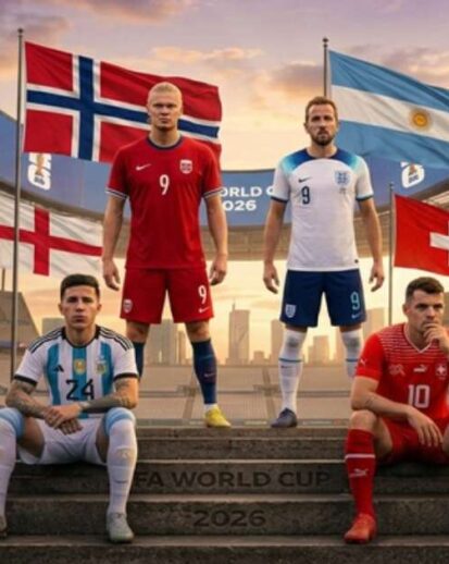 Inglaterra-Noruega y Argentina-Suiza: análisis de los cuartos