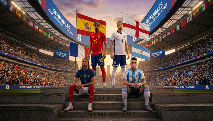 España-Francia y Argentina-Inglaterra: semifinales del Mundial